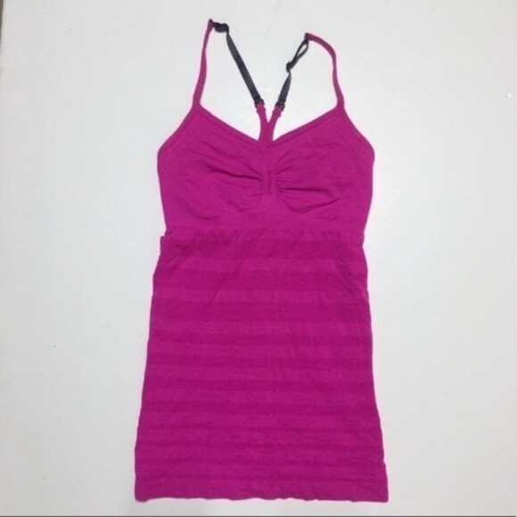 Lululemon Ebb & Flow Tank Paris Pink 4 - Picture 2 of 8